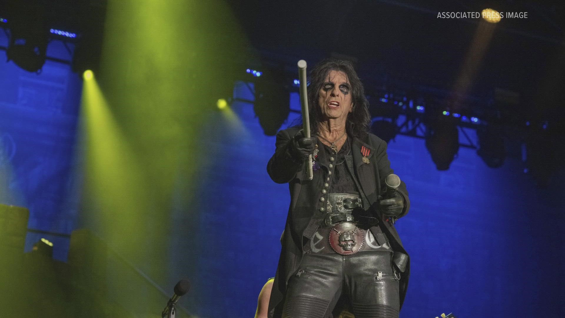 Get ready to rock with Alice Cooper! The "School's Out" shock rocker will be at the theater on Saturday, May 13.
