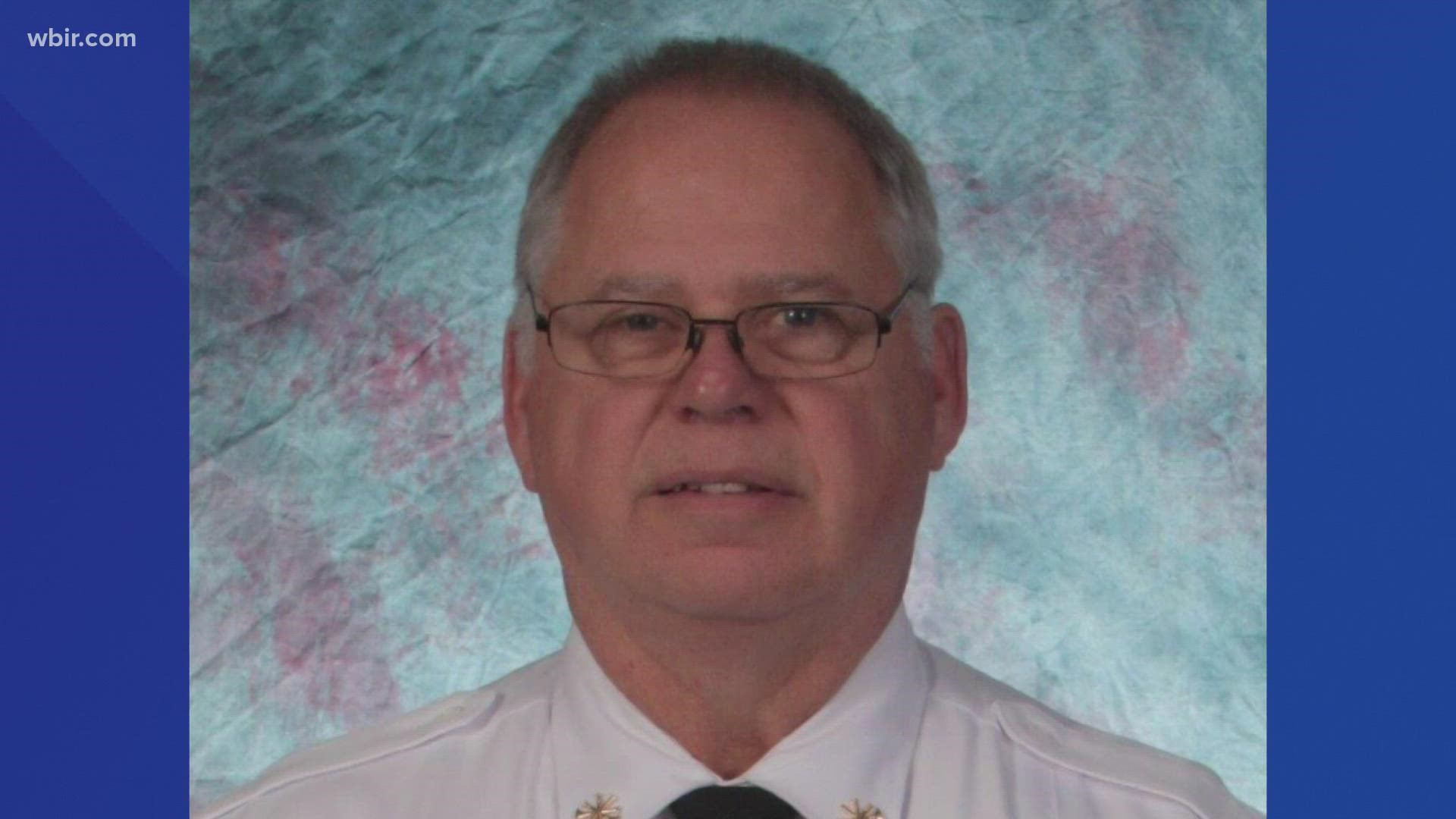 Morristown Deputy Fire Chief Tim Greene died Saturday after a brief illness. March 21, 2022-4pm.