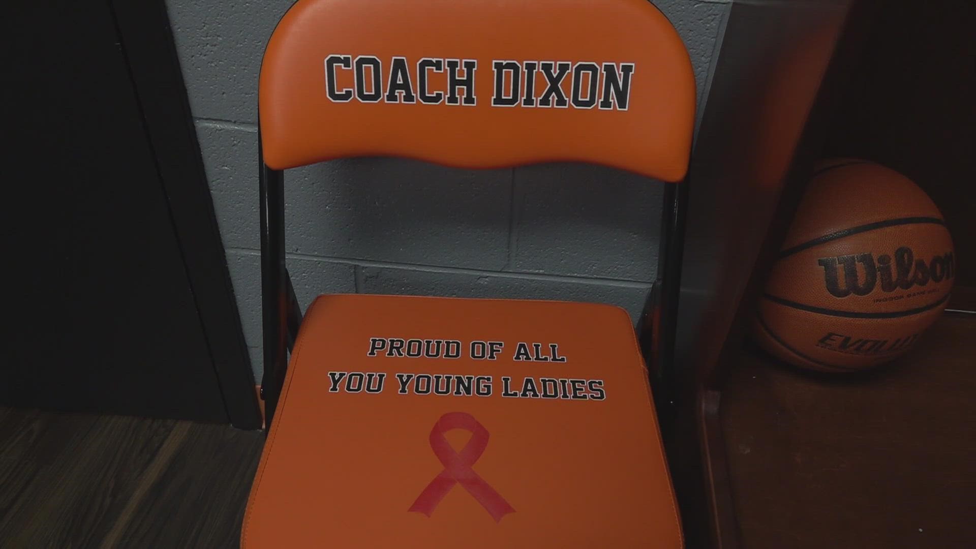 Dixon died last summer due to heart failure. He dedicated years to supporting the Clinton girl's basketball team as their assistant coach.