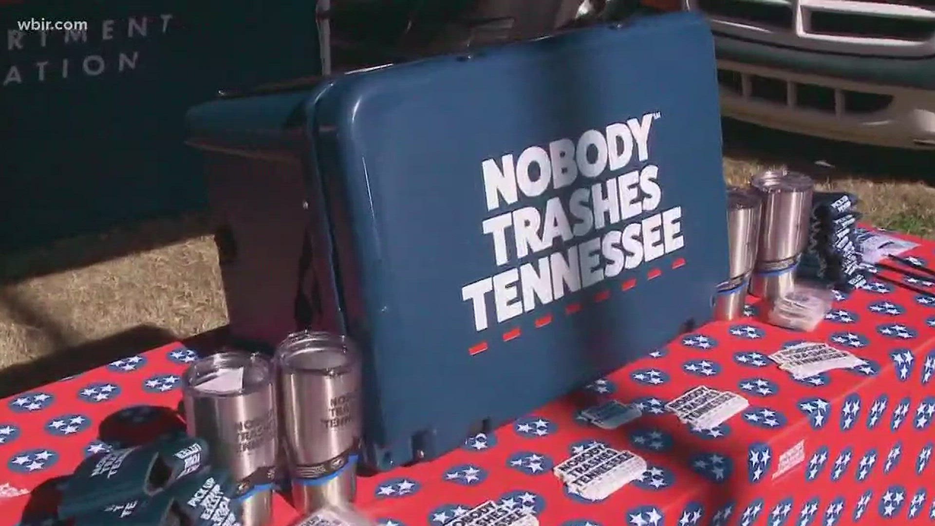 The Nobody Trashes Tennessee Clean Team will be on campus near Neyland Stadium Saturday
