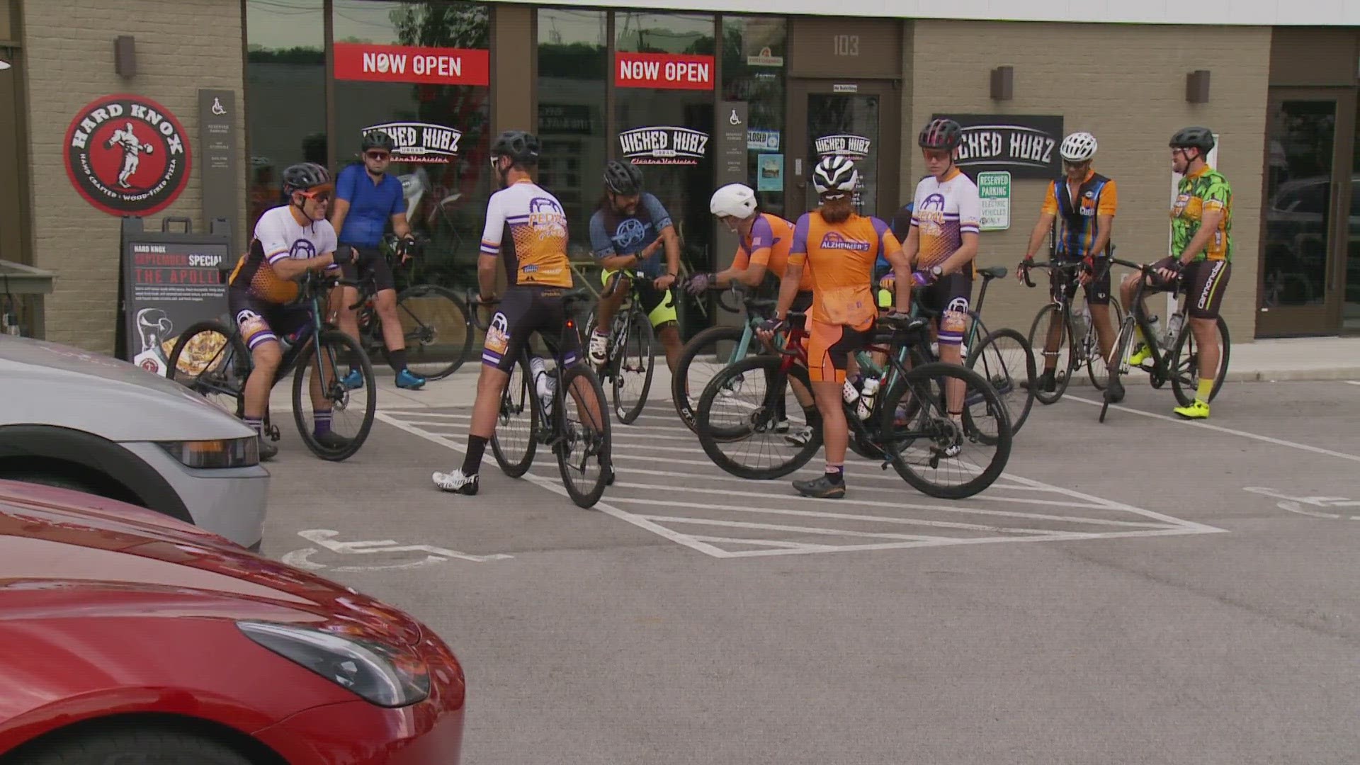 In the event, bikers will be traveling over 1,000 miles: 1 mile per win for Summitt.