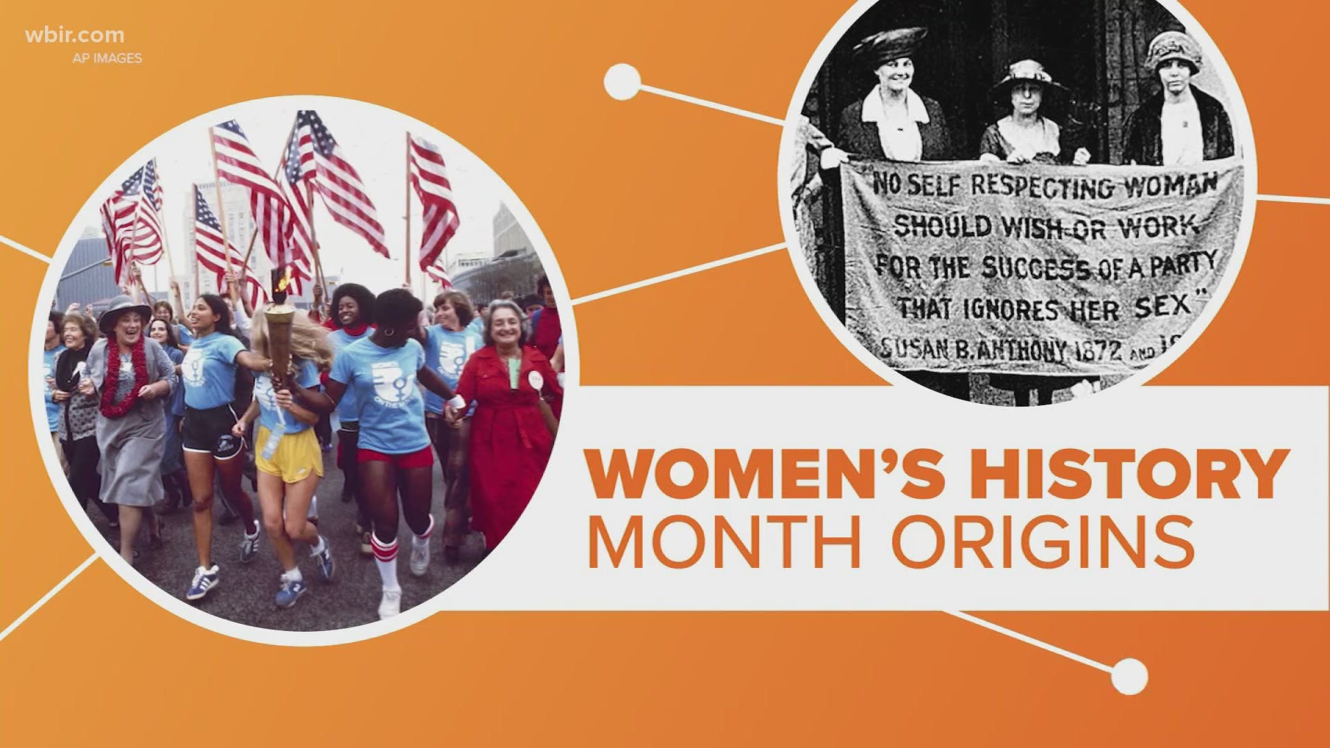 When you start digging into women's history, a lot of the advancements are probably more recent than you thought even the creation of women's history month.