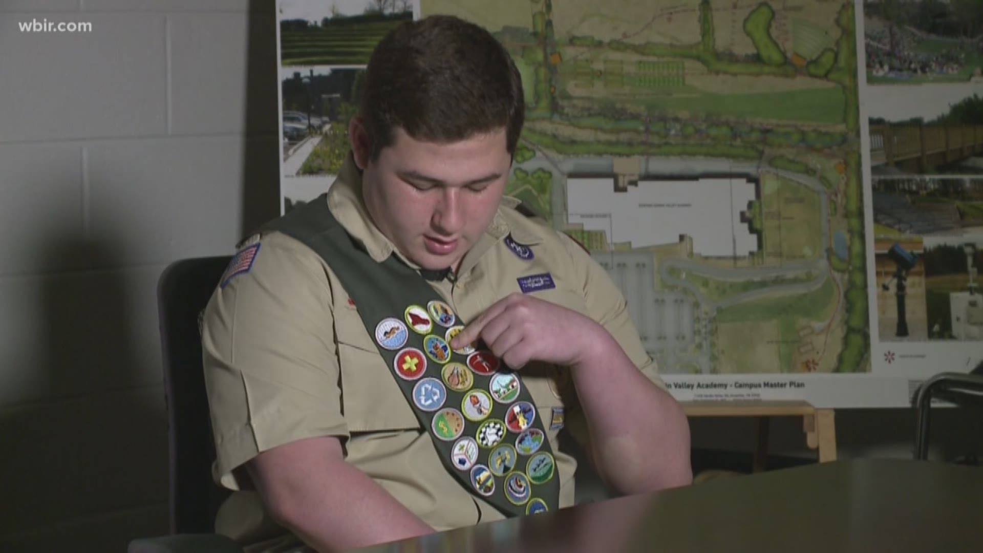 Max Berry is a Hardin Valley Academy student who had an idea for community service project in hopes of achieving the Eagle Scout rank in the Boy Scouts of America. He created the Piney Grove Cemetery Service Project in Knoxville. Take a picture of a tombstone. Upload it. Transcribe the words engraved on it. The photo becomes part of a searchable database online.   May 8, 2019-4pm