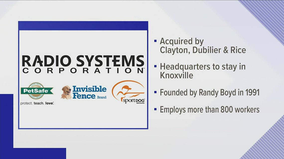 Private firm buys Knoxvillebased Radio Systems Corporation