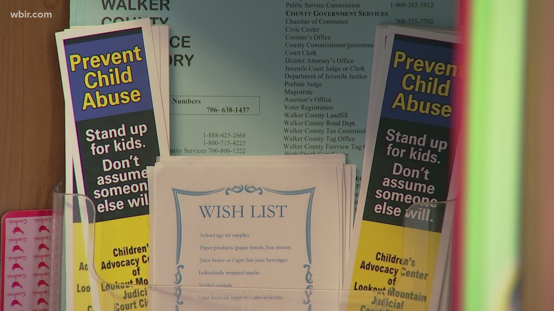 The center said that so far this year, it has received 175 reports of child abuse.