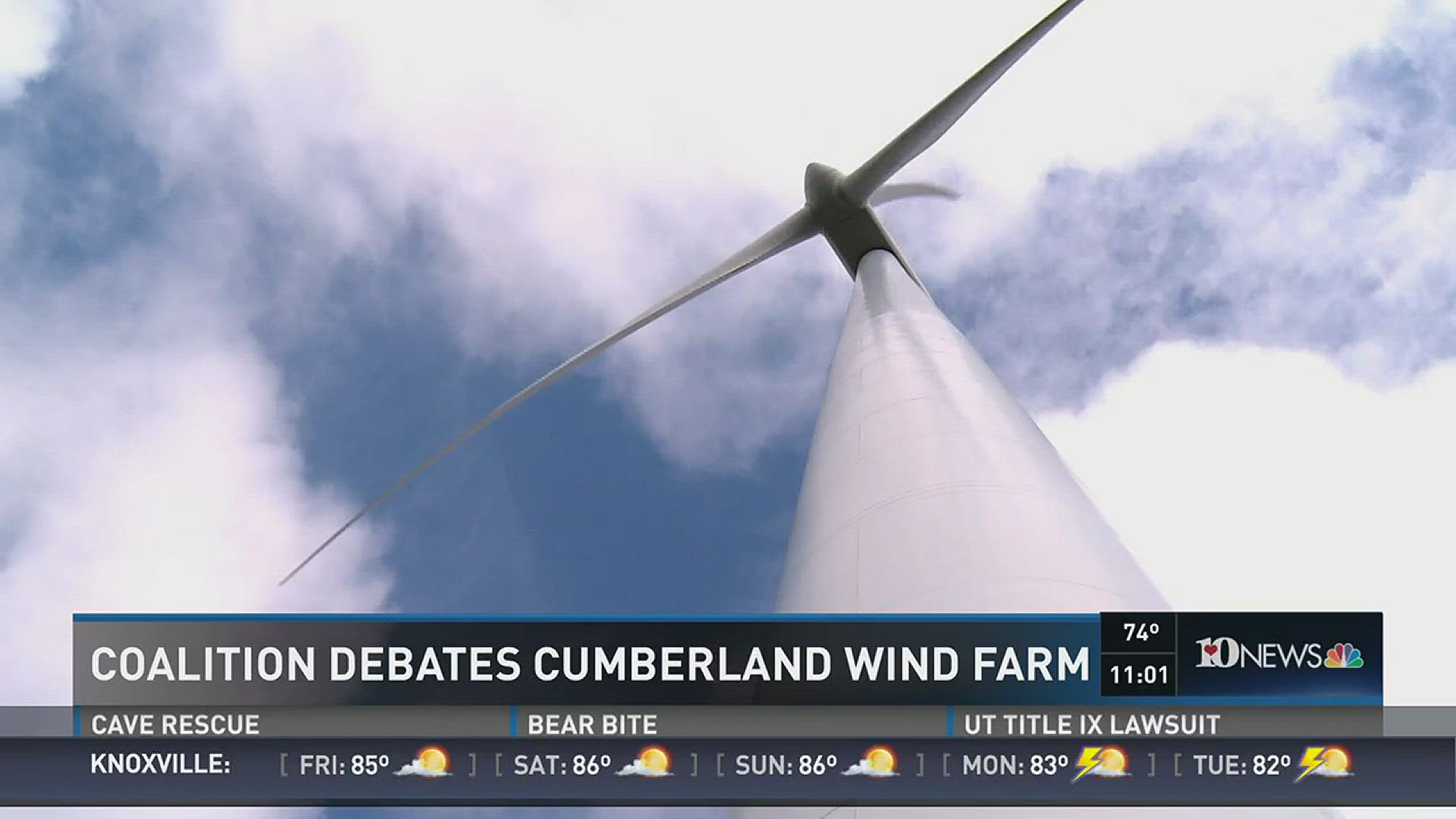 10News reporter Leslie Ackerson has more on concerns surrounding a proposed wind farm in Cumberland County, Tenn. (5/26/16)