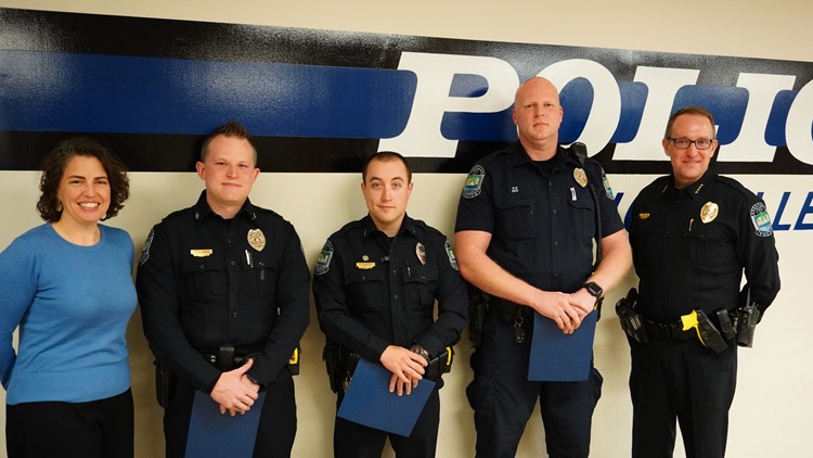 Knoxville Police Awards 5 With Officer Of The Month For December | Wbir.com