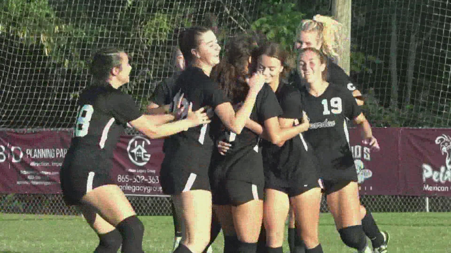 The United Soccer Coaches High School Rankings put Bearden's girls' soccer team as the top team in the country.