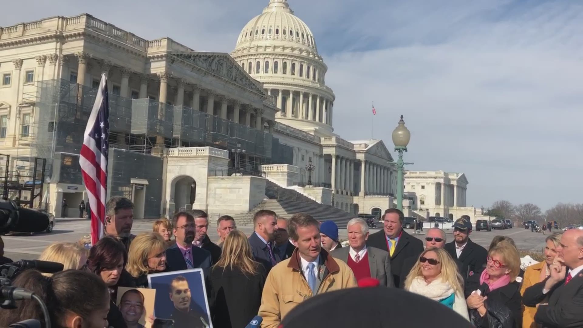The Corcorans were in DC to voice their concerns for more border security. The Knoxville family is speaking out to honor the memory of Pierce Corcoran. The 22-year-old was killed on Chapman highway three weeks ago.