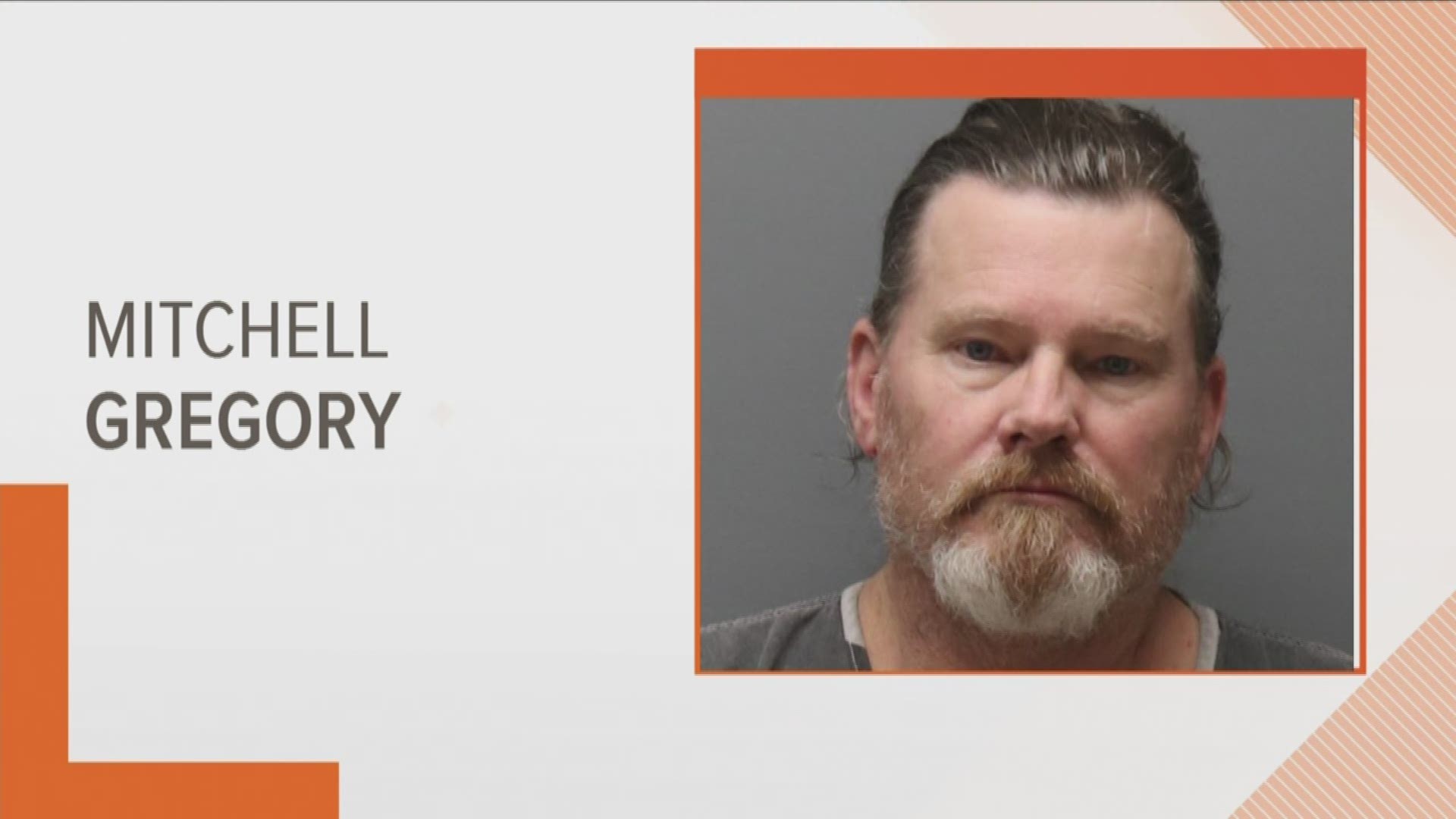 Mitchell Gregory, 57, was arrested Monday after he was identified as the attacker in a stabbing on North Broadway Friday night, according to police.