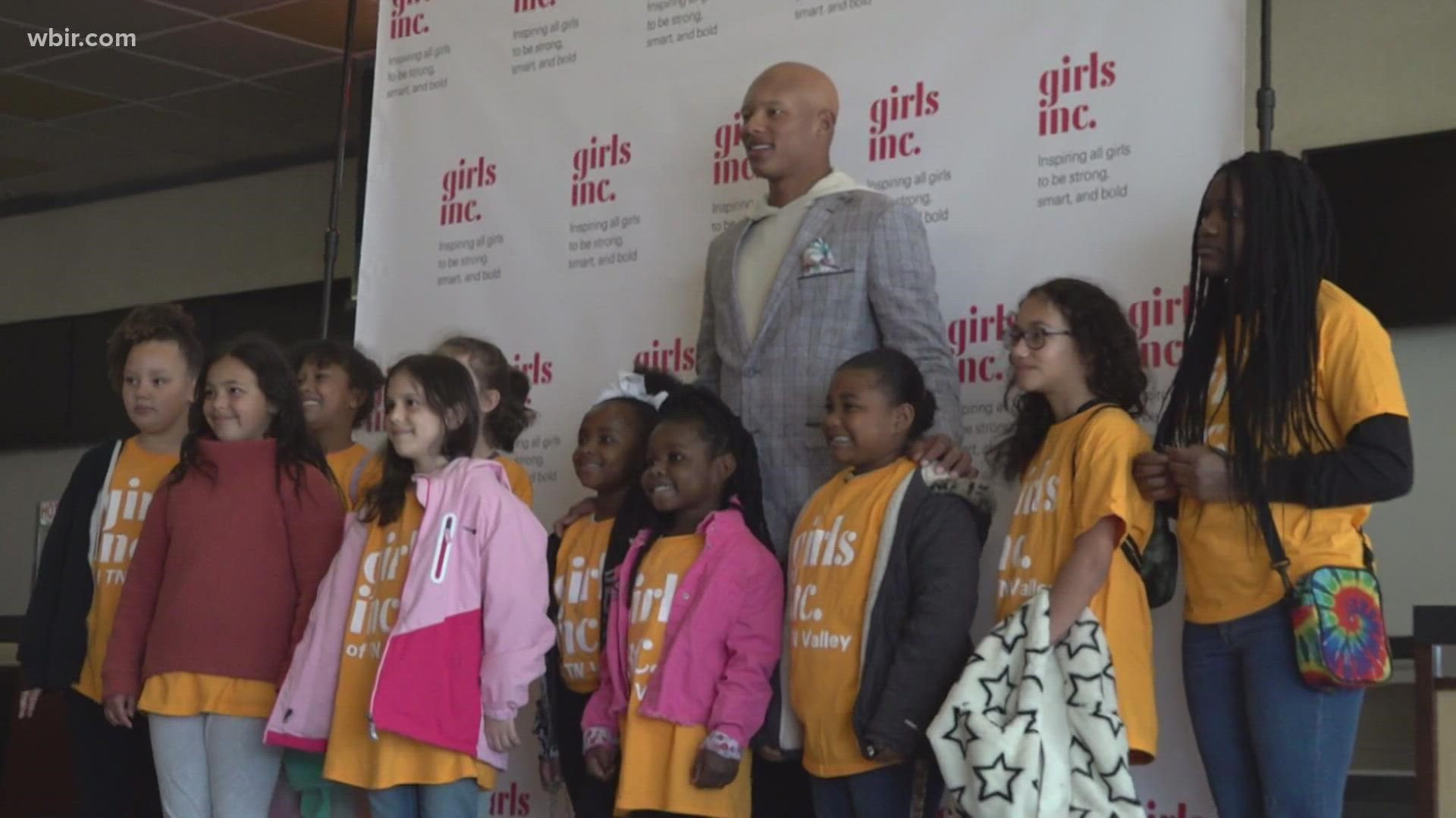 In 2019, Josh Dobbs treated girls with the nonprofit to a screening of 'Captain Marvel.' Now, he joined the organization to treat young girls to a different movie.