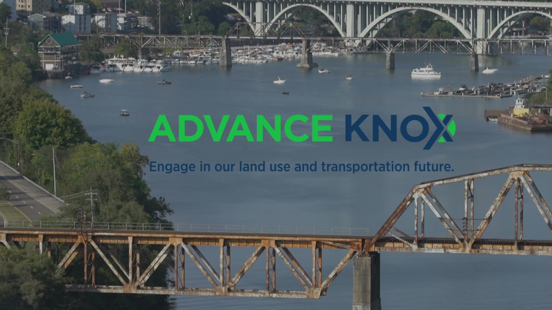 Advance Knox is an effort to create a specific and solid vision to guide the county's growth over the next 20 years.