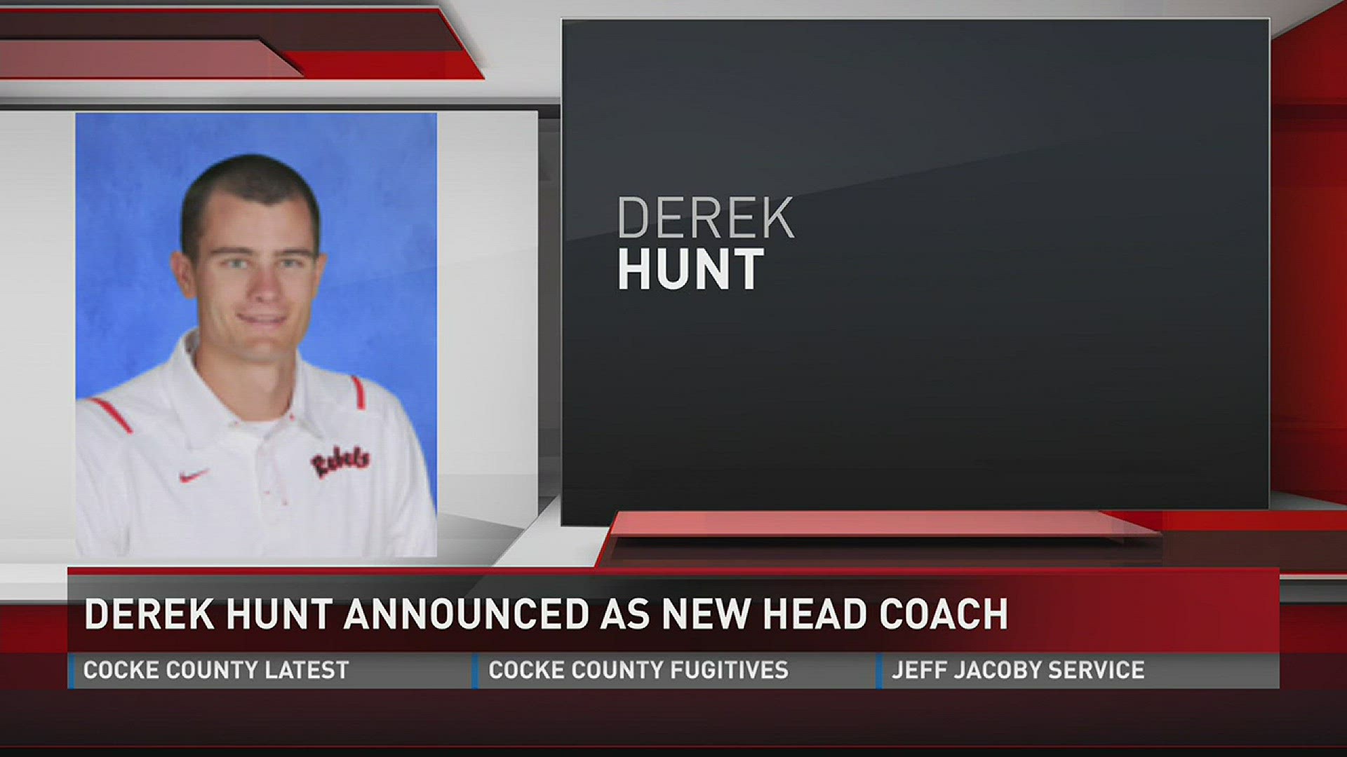 Maryville City Schools announced the appointment of Derek Hunt as the Maryville High School's head coach on Tuesday.