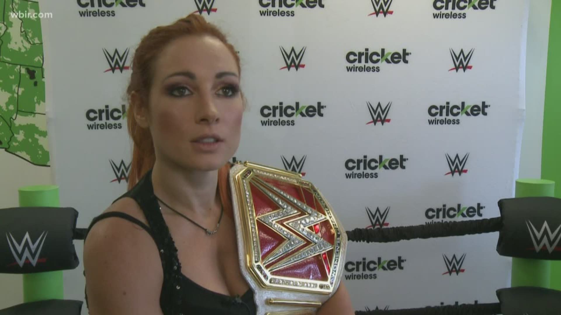 Fans began lining up at 5:00 a.m. at the Cricket Wireless Store on Chapman Highway to meet WWE Raw Women's Champion, "The Man", Becky Lynch. Sept. 16, 2019-4pm.