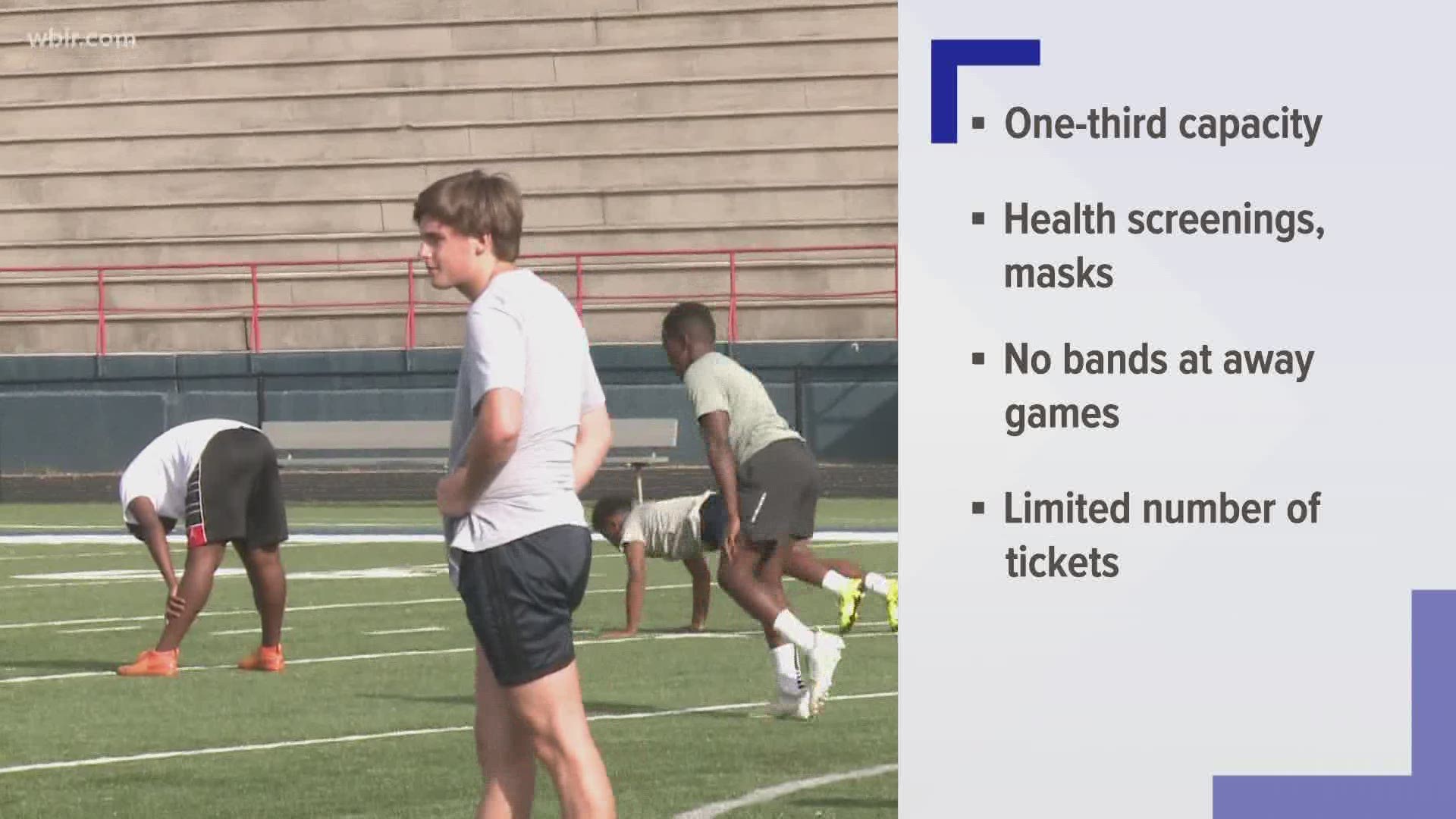 Knox County Schools is releasing new rules for high school football players and fans.