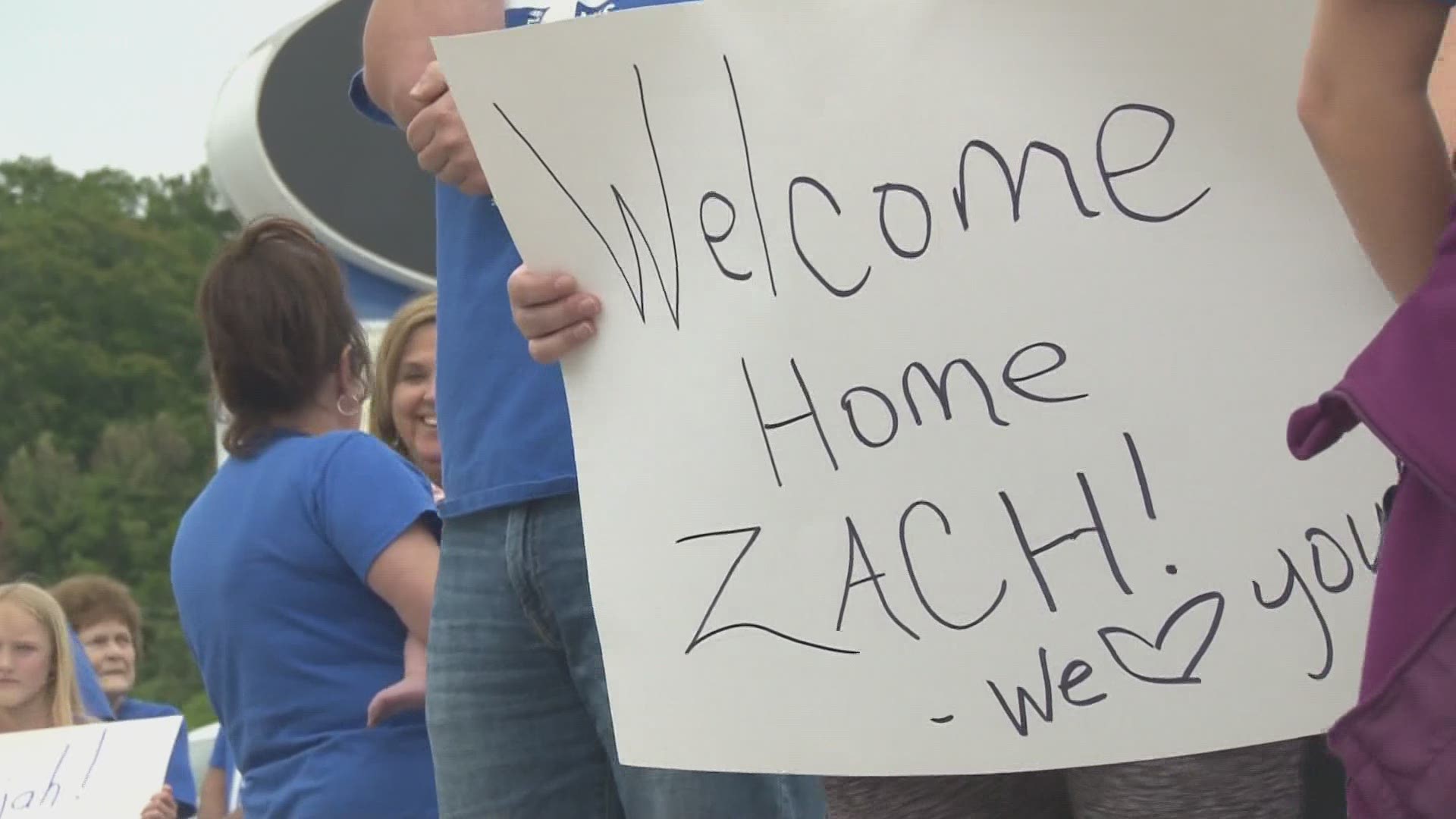 After more than 200 days away, a LaFollette pastor is back home.
