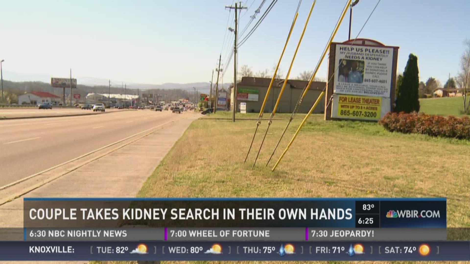 More than 100,000 people across the country are waiting for kidney transplants - thousands in Tennessee - with no clear fix in sight. 10News reporter Michael Crowe speaks to one couple in search of a donor with an unusual way of going about it. (4/18/16)