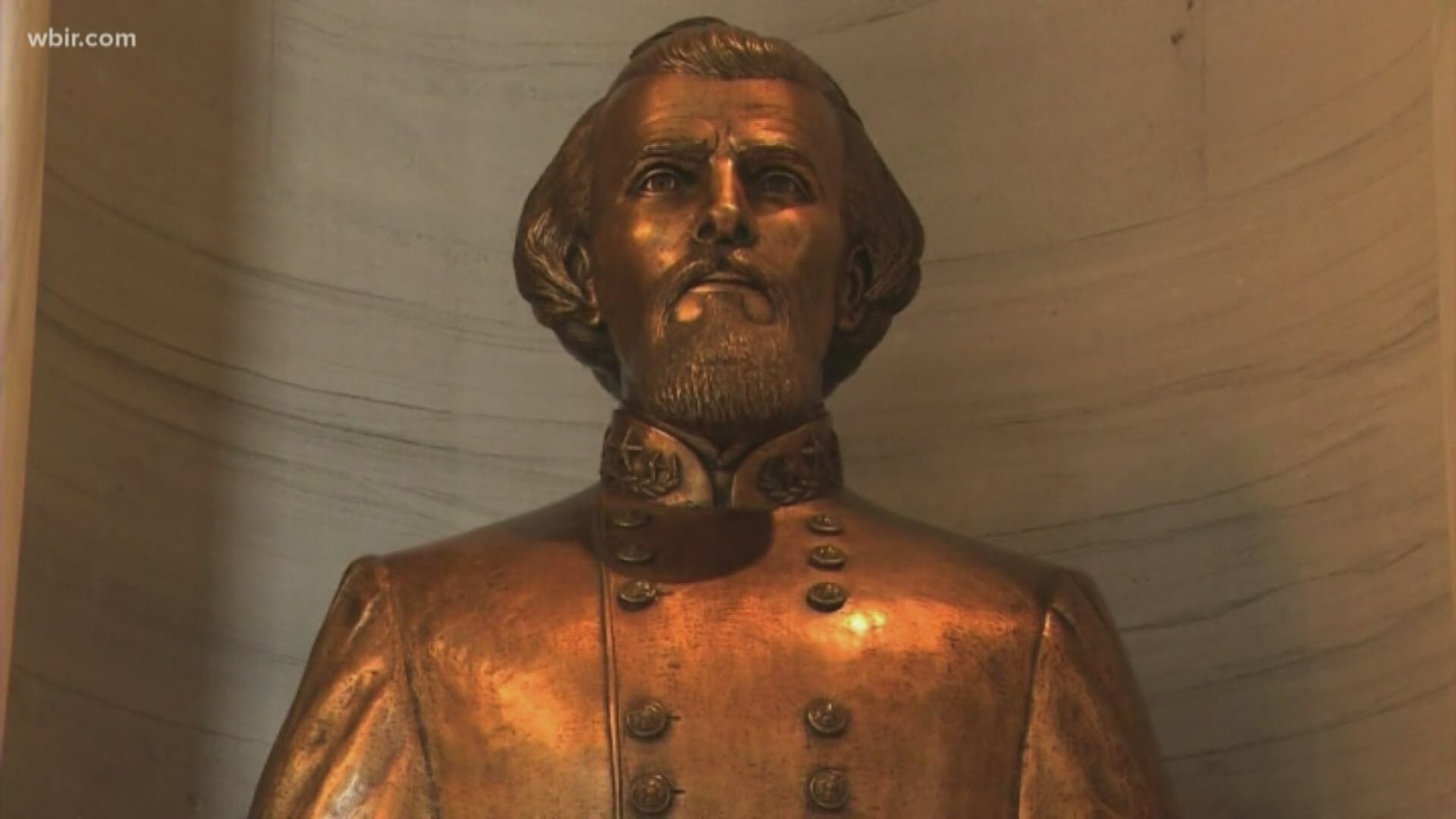 The resolution calls for removing the Forrest bust and replacing it with one of "literally thousands of Tennesseans more deserving of being honored..."