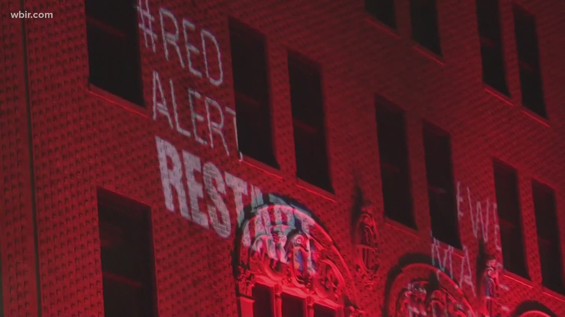 A man started the #RedAlertRESTART movement, to urge lawmakers to pass an act that would expand relief funding for the entertainment industry.