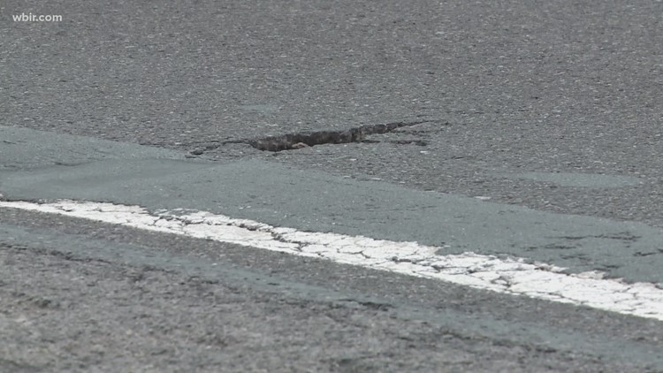 Driving You Crazy: Changing temps can cause potholes