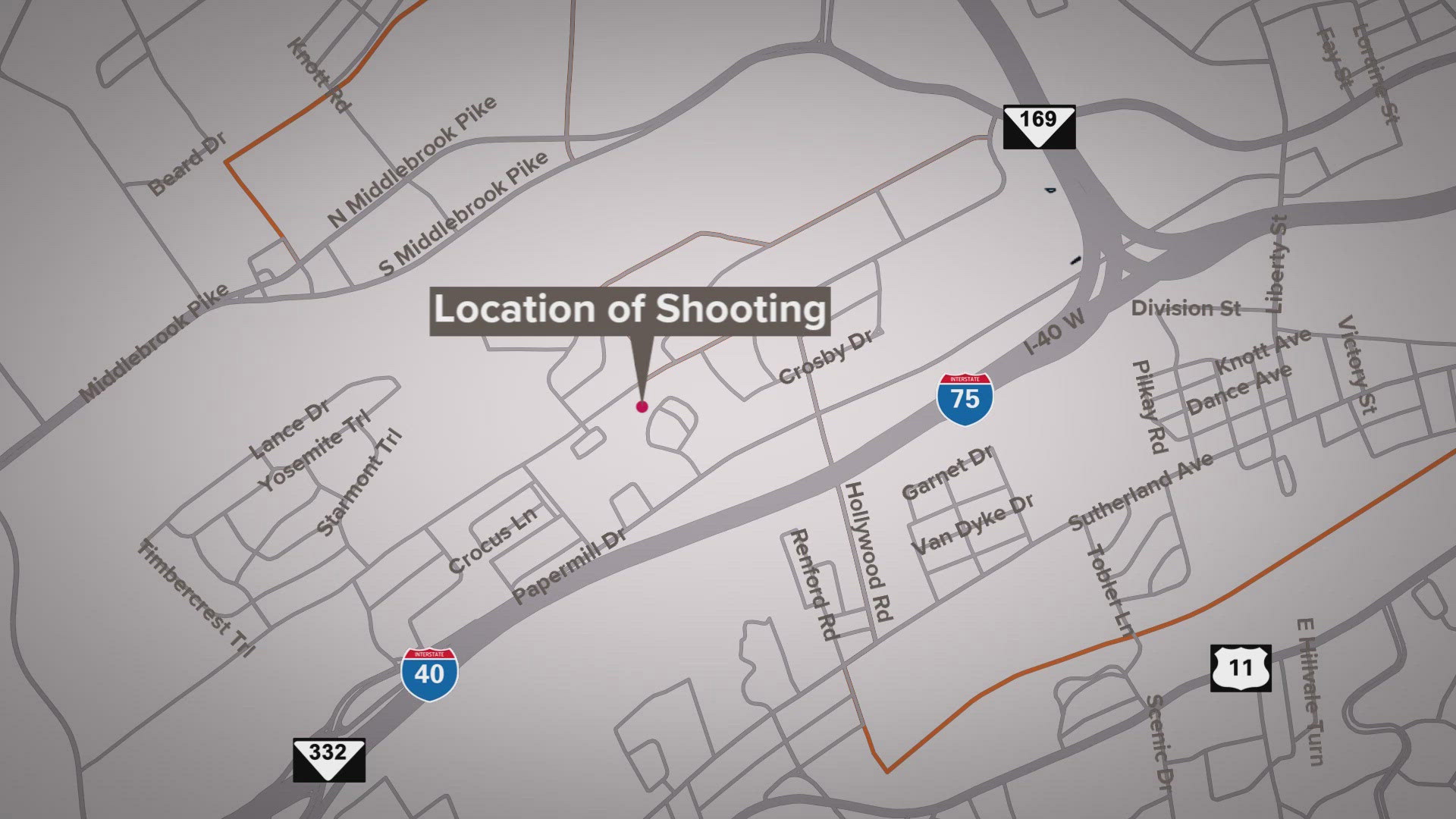 Knoxville Police said the 18-year-old victim was walking towards his apartment when he was shot multiple times. They believe it was a targeted shooting.