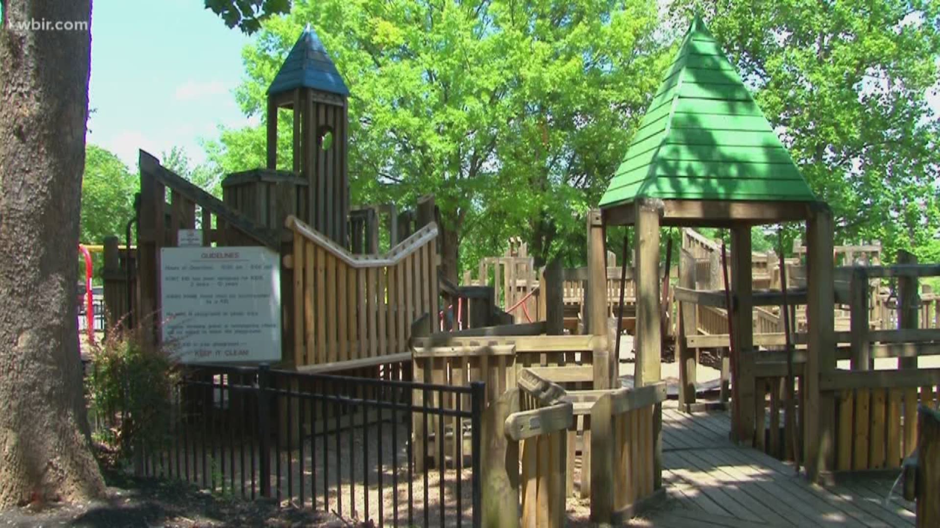 Knoxville city council recently authorized $300,000 to renovate Fort Kid. But a parent who helped build it says that renovation calls for demolishing the popular kids area, with no city funds to help rebuild.