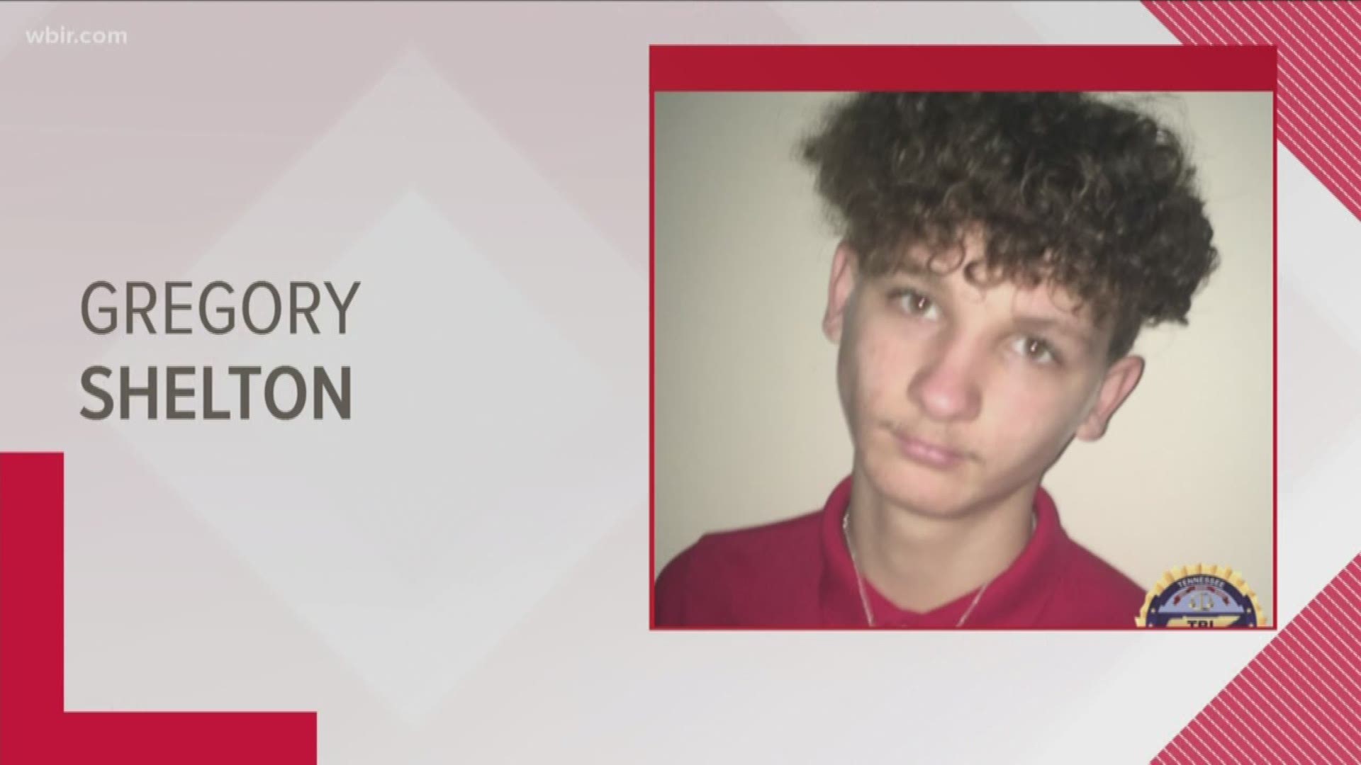 TBI is searching for a teenage boy- who is missing and needs his medication. 16-year-old Gregory Shelton disappeared yesterday from Haywood County--near Memphis, TBI said.