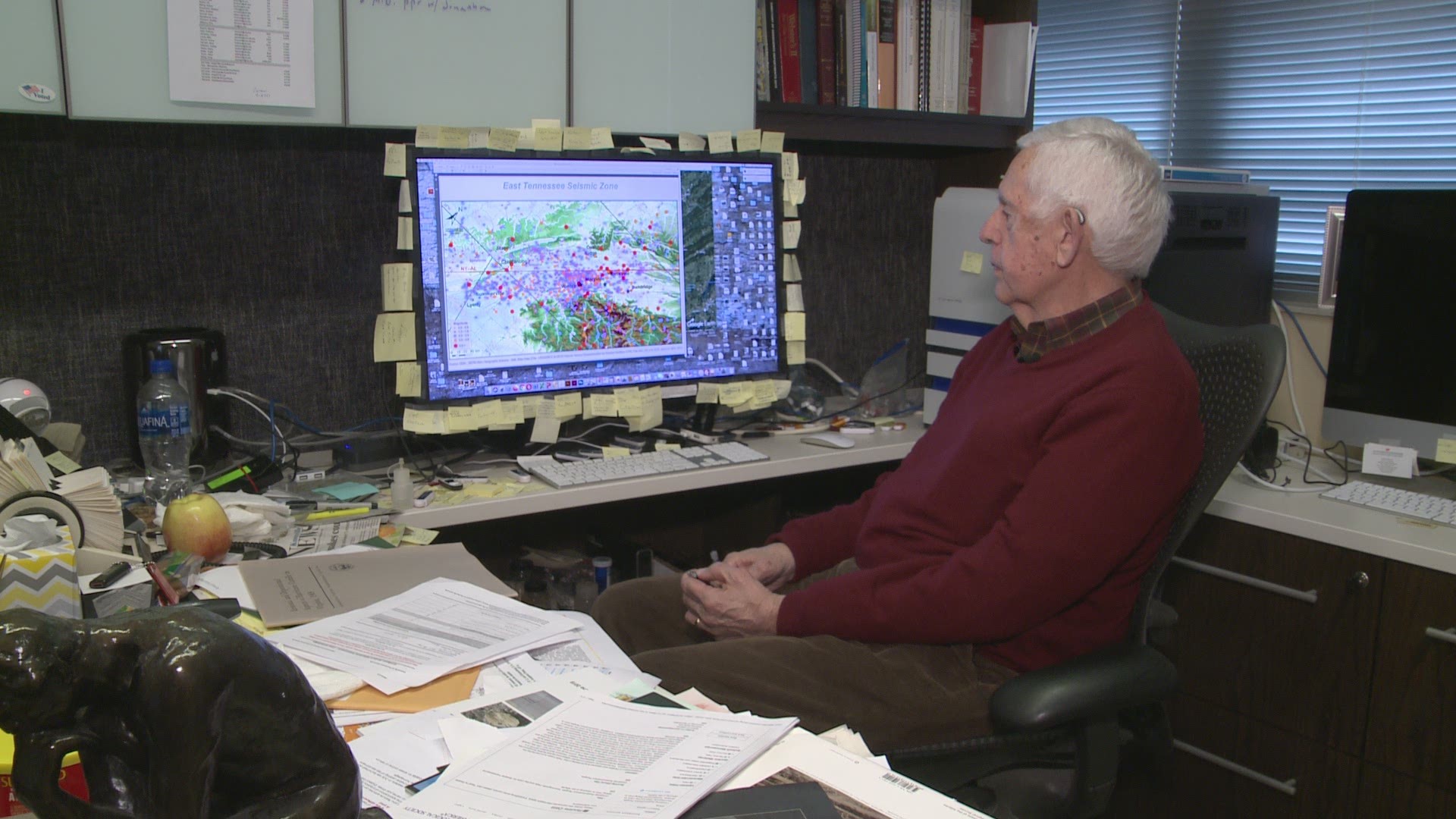 Dr. Robert D Hatcher explains why we feel the earth tremble so much in East Tennessee.