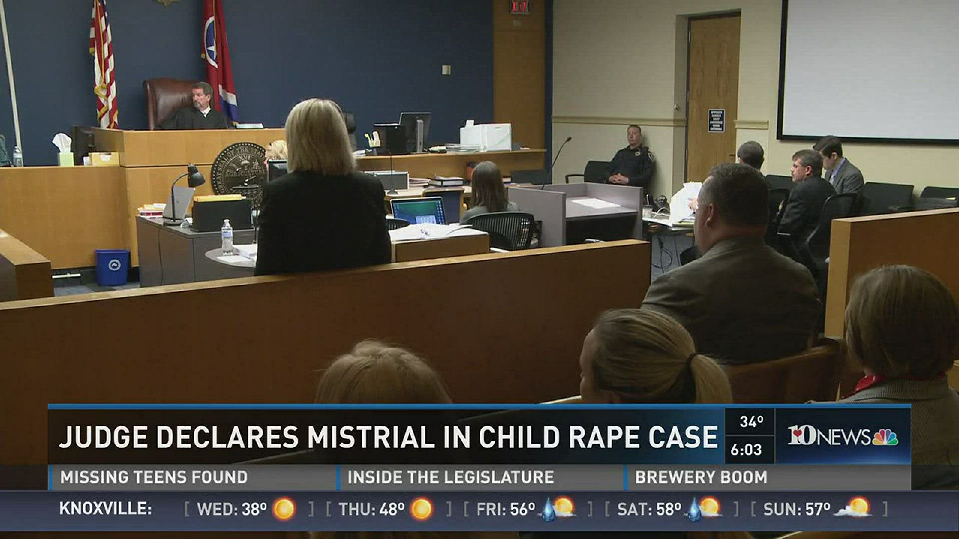 Hung jury in trial of ex-lieutenant charged with child rape | wbir.com