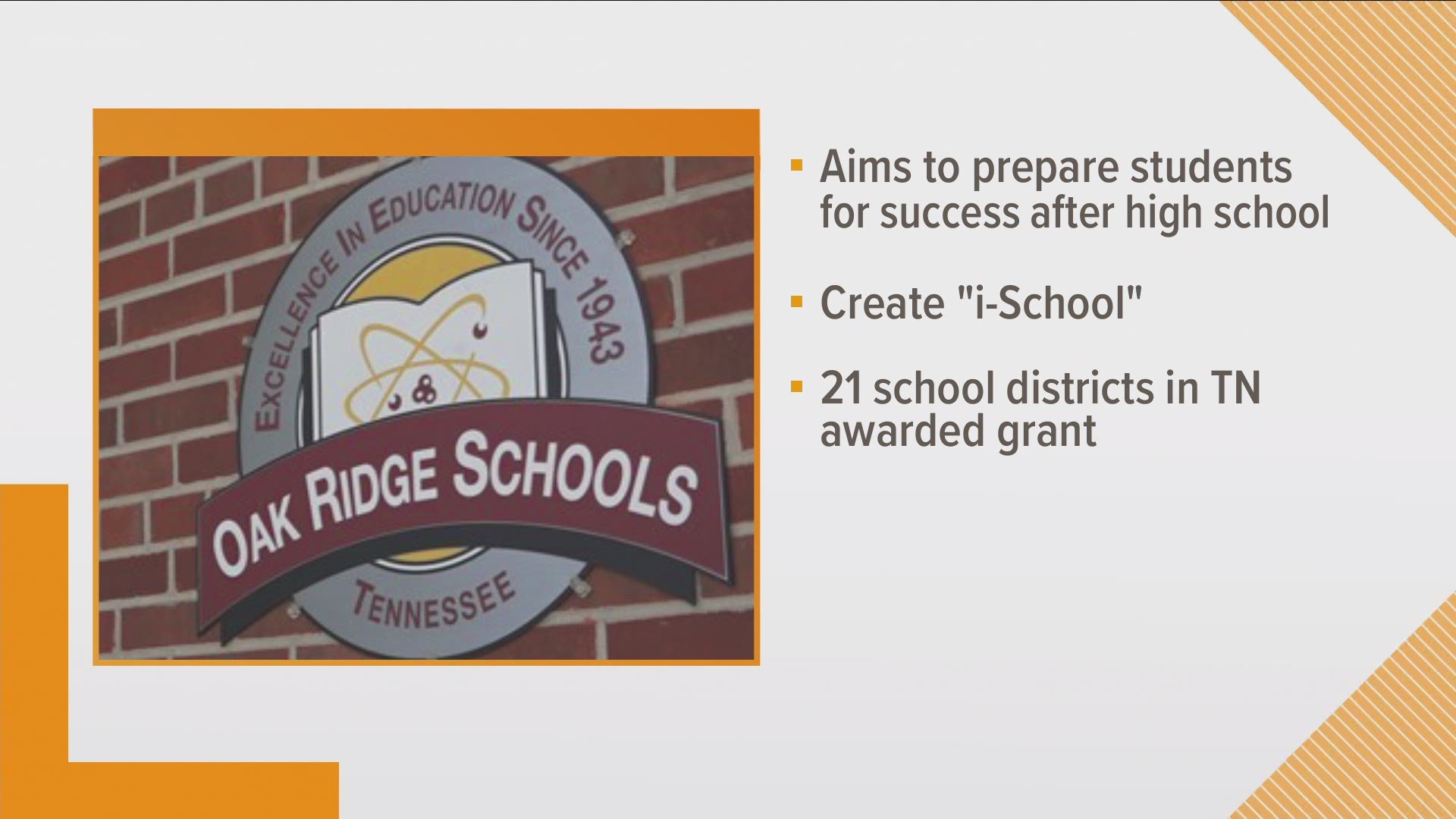 Oak Ridge City Schools to receive $1.2 million grant to help students solve real-world problems