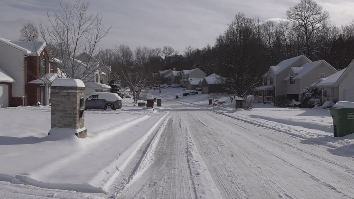Road conditions in North Knoxville not improving due to low temperatures