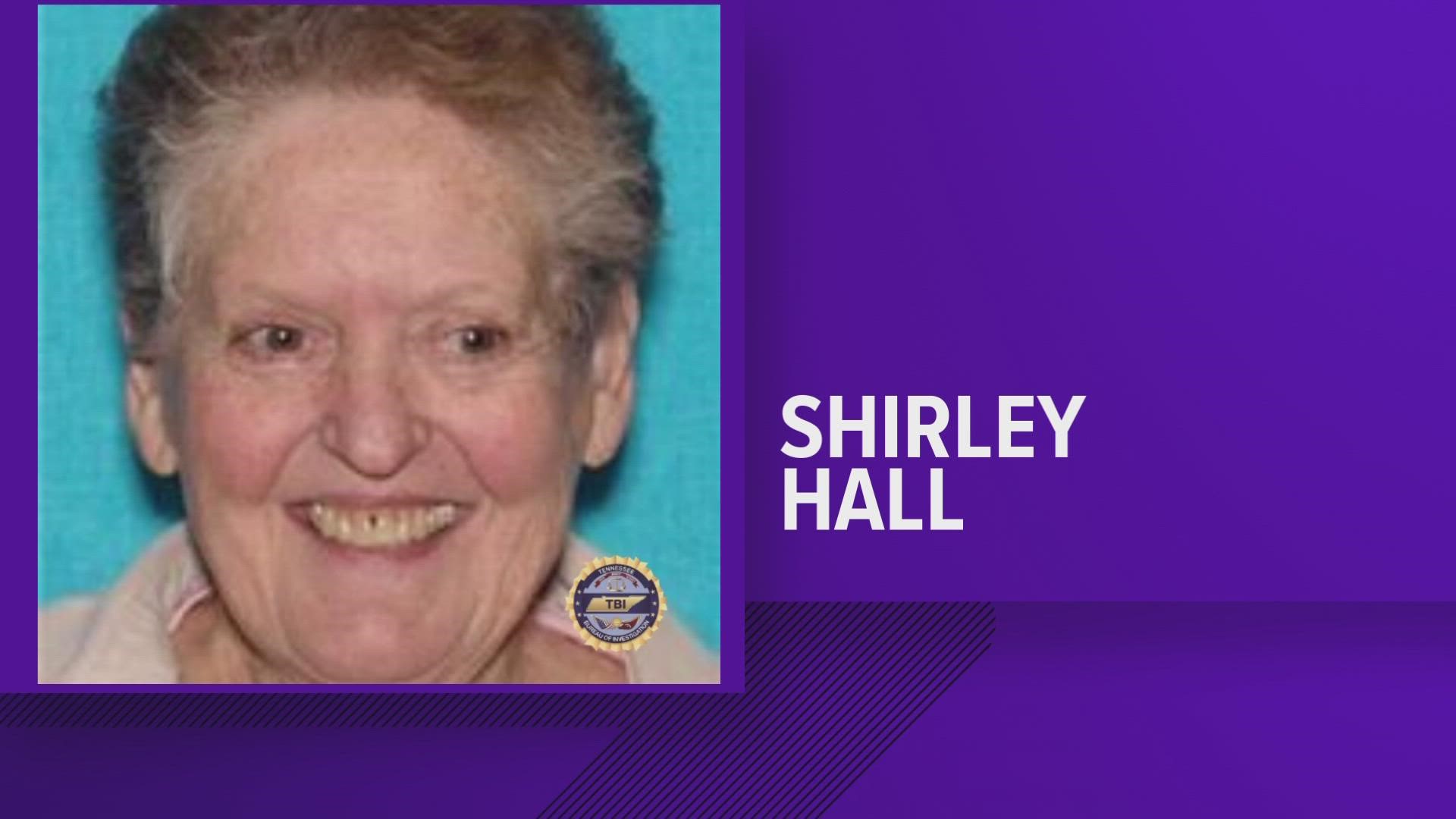 Shirley Hall, whose disappearance triggered a Silver Alert Saturday, has been located safely. TBI said the New Tazewell woman was found in Kentucky.