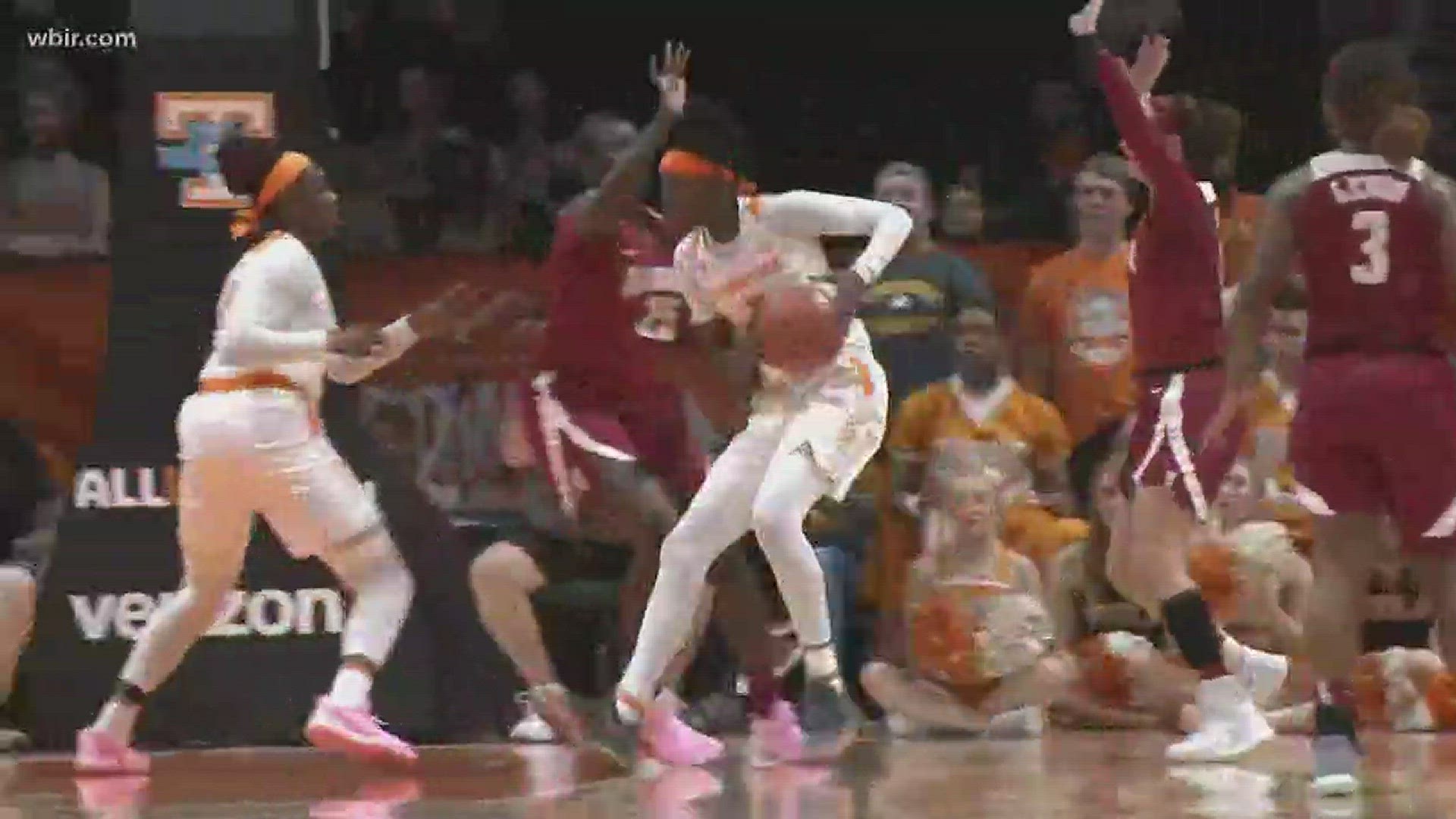 Tennessee drops a home game to Alabama for the first time, ever.