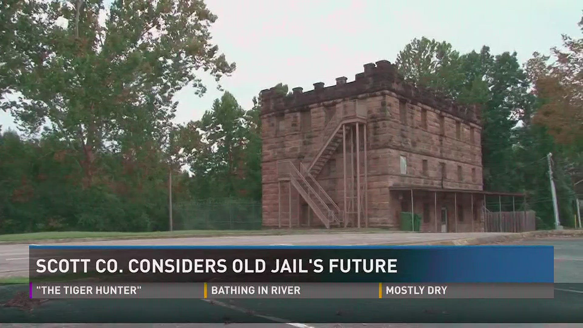 Sept. 18, 2017: The future of the old Scott County Jail is still unclear. The building has stood vacant for 12 years, but the commission recently rejected an offer to buy it.