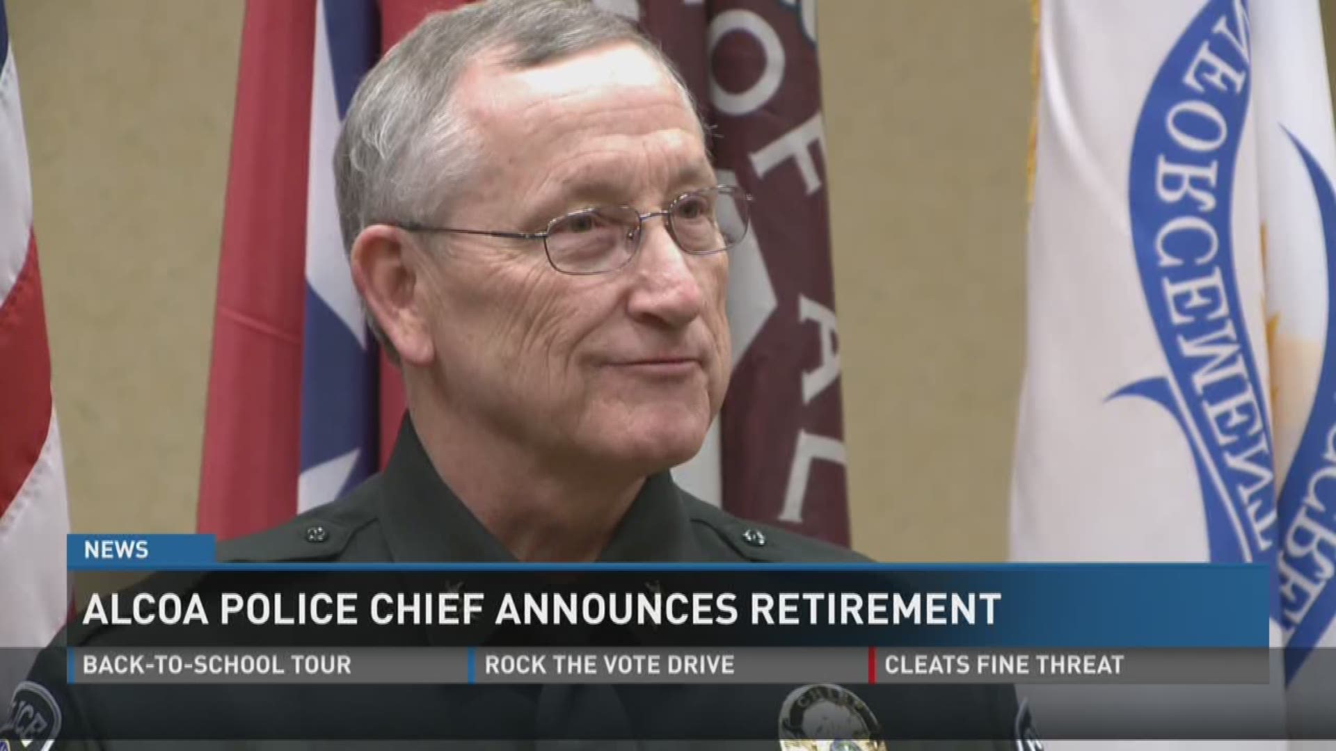 Alcoa Police Chief Philip Potter has told city officials and colleagues he is retiring.