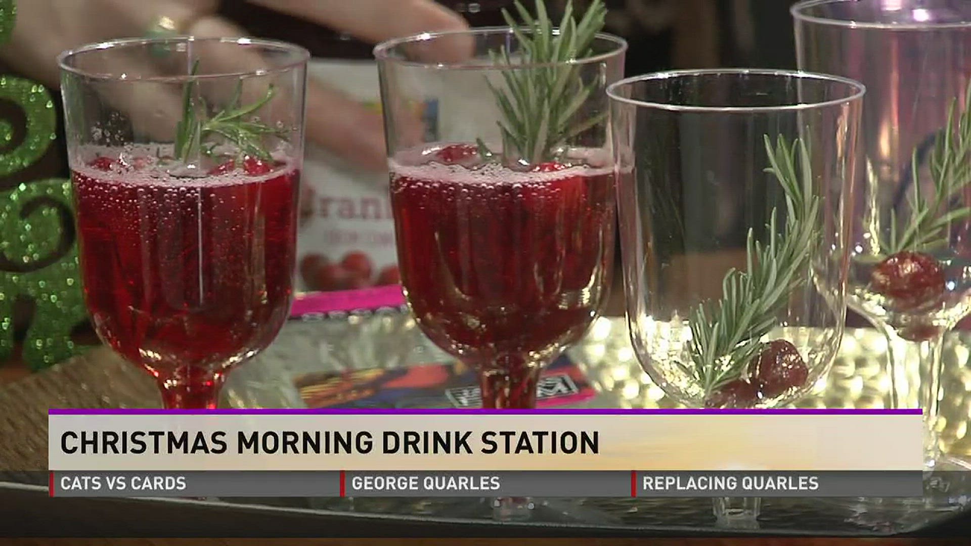 How to Make a Holiday Drink Station