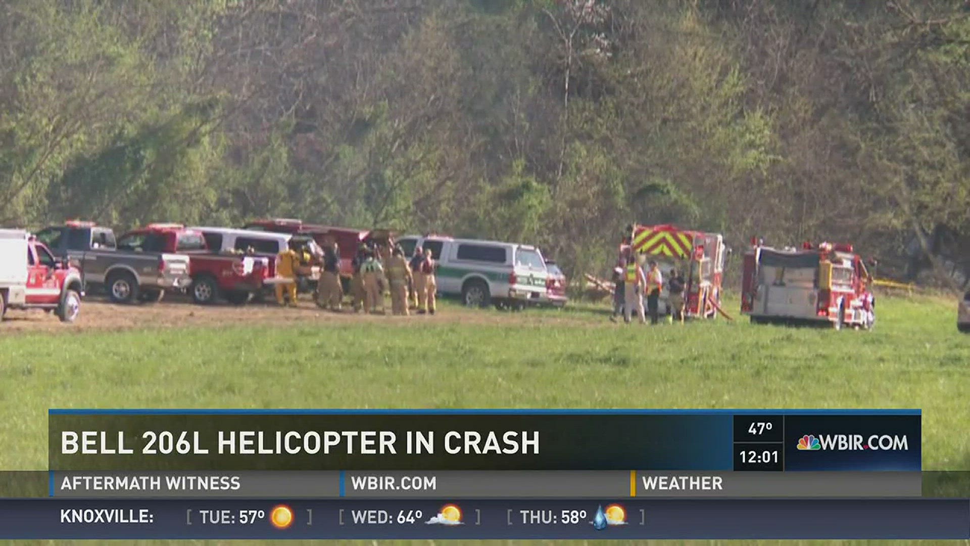 The FAA and NTSB are investigating a helicopter crash in Pigeon Forge that killed five people.