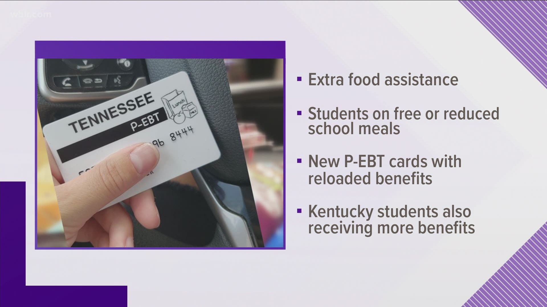 P-EBT Cards Helping Students and Families – War Cry