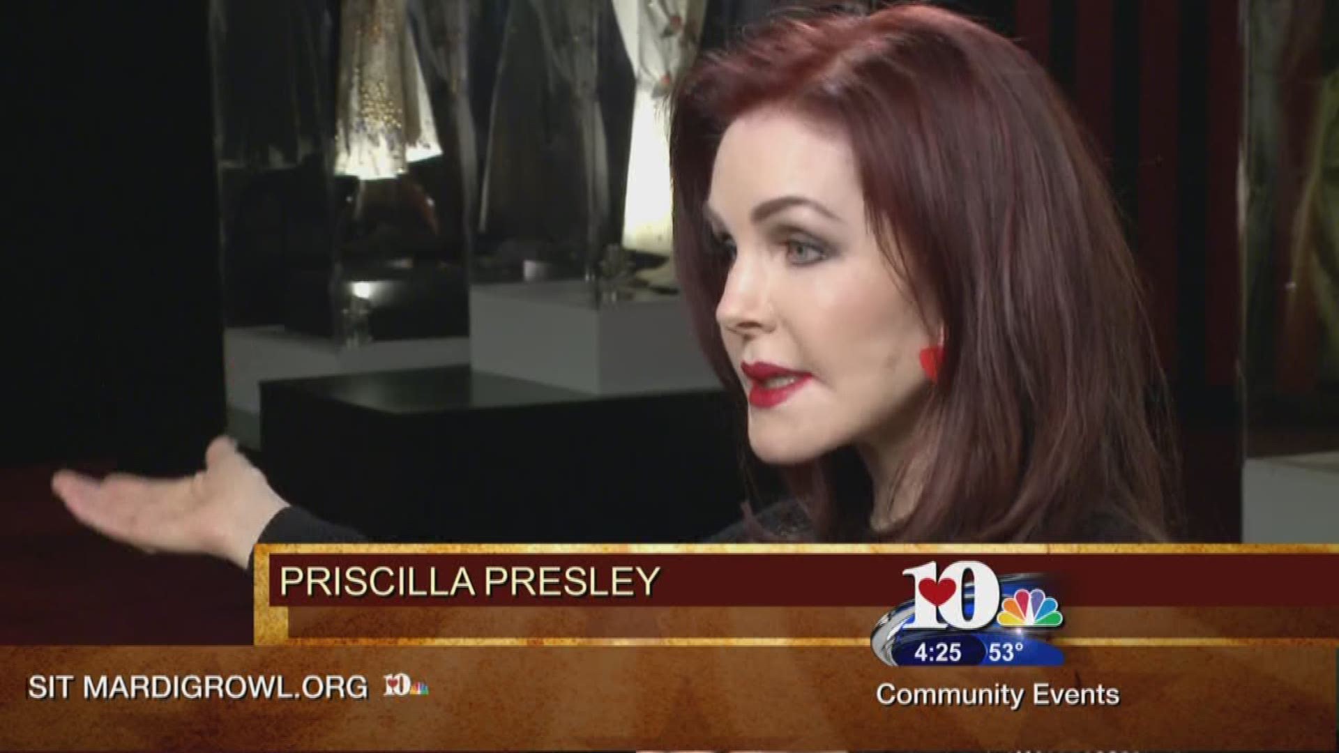 Priscilla Presley talks with Beth Haynes about the new $45 million dollar entertainment complex that opens at Elvis' home, Graceland in Memphis.Live at Five at 4-March 2, 2017