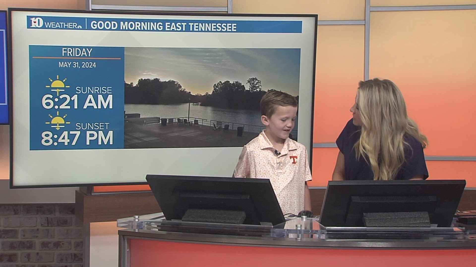 Grayson, an upcoming first-grader, wants to be a baseball player and a meteorologist when he grows up. He's excited to go fishing this summer!