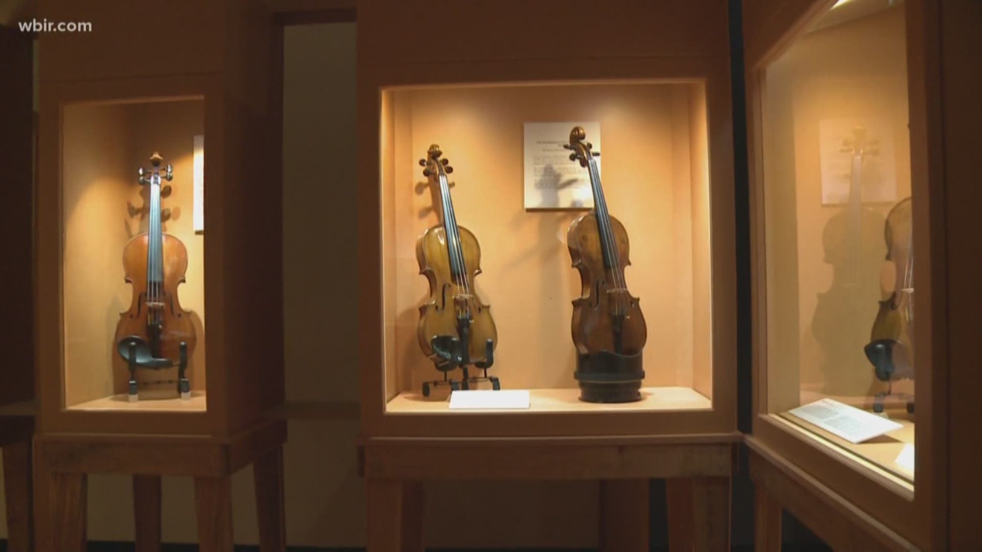 The 'Violins of Hope' exhibit includes over 50 restored violins that were played by Jewish Musicians during the holocaust. They're on exhibit at the University of Tennessee Downtown Gallery on Gay St. The Knoxville Symphony Orchestra will be playing with  the violins of hope at the Tennessee Theatre on January 23rd and 24th. Tickets start at $40. Jan 4, 2018-4pm