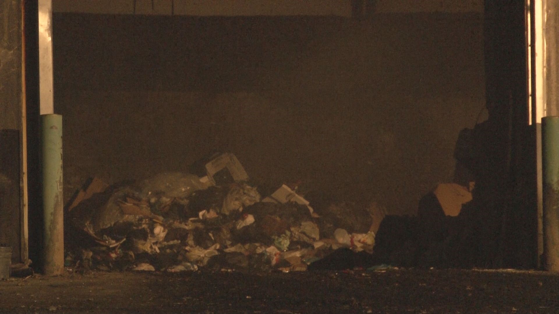 Large fire at Sevier County solid waste building extinguished