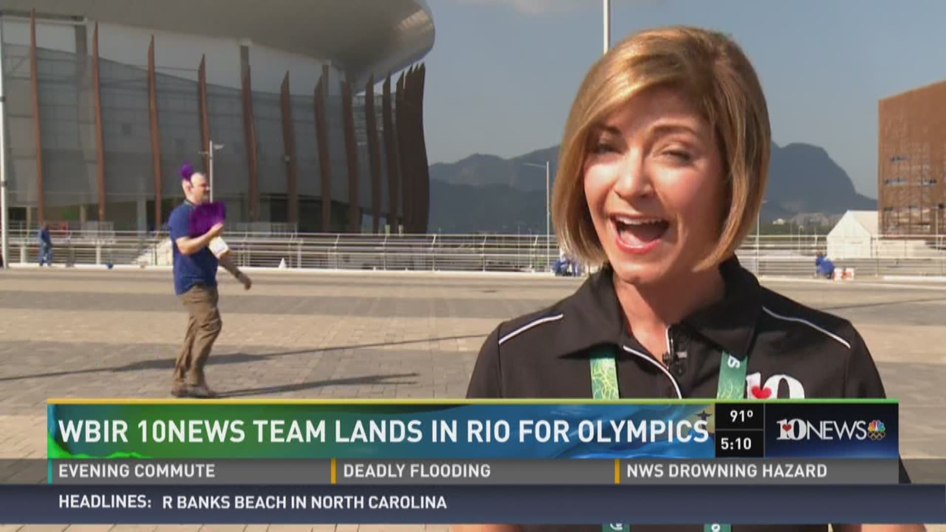 WBIR's Robin Wilhoit and Jim Matheny are ready to cover the Olympic Summer games in Rio.