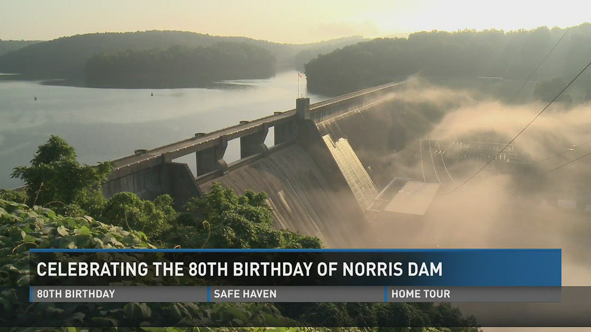 The opening of the Tennessee Valley Authority's Norris Dam was a turning point for East Tennessee.