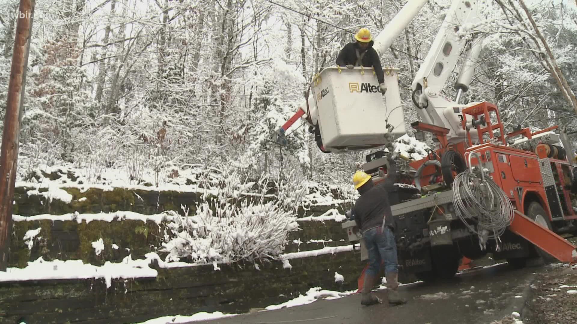 As temperatures fall below freezing, some people in Sevier County said they are having trouble finding generators to help them stay warm.