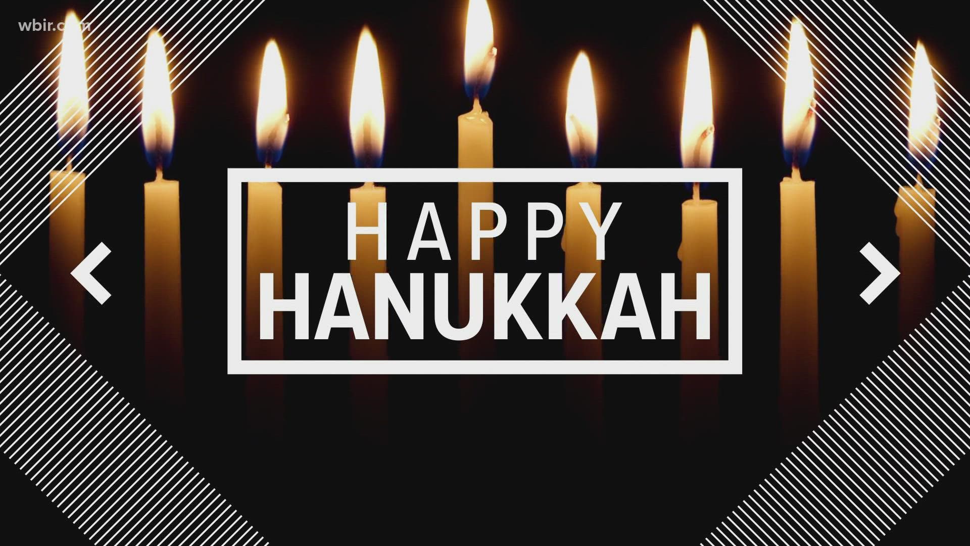 Hanukkah comes earlier than usual this year, starting at the end of November instead of in December.