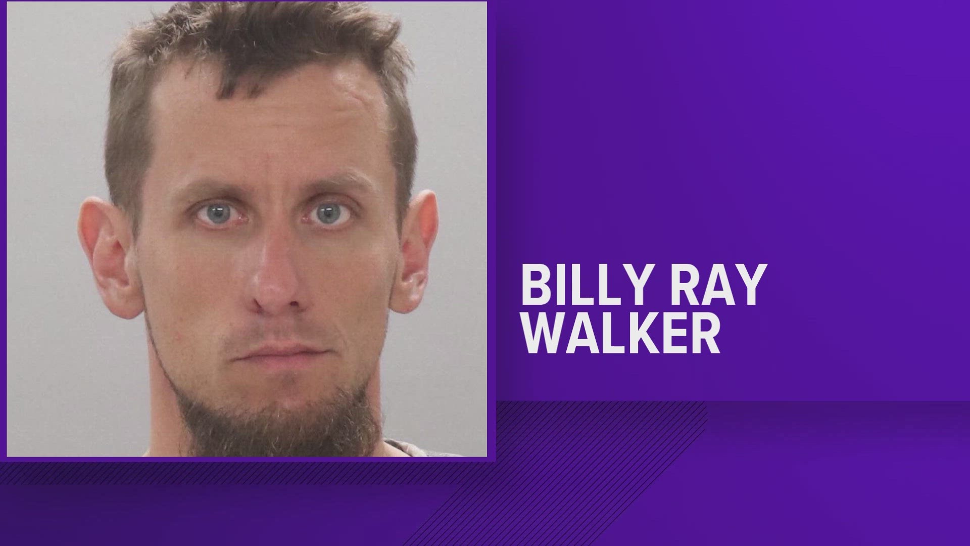 Billy Walker, 34, is facing charges after authorities said he set some items on fire inside a church bridal suite on Christmas Day.