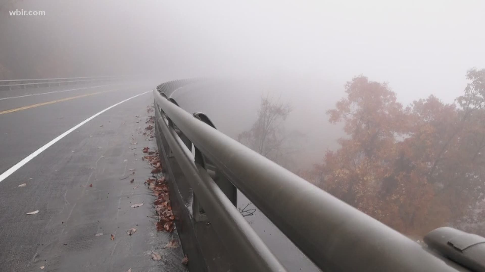 The portion of the Foothills Parkway in the Great Smoky Mountains took 52 years to complete. At a ceremony to mark its completion today, many of those who worked so hard to make it happen died before its completion.