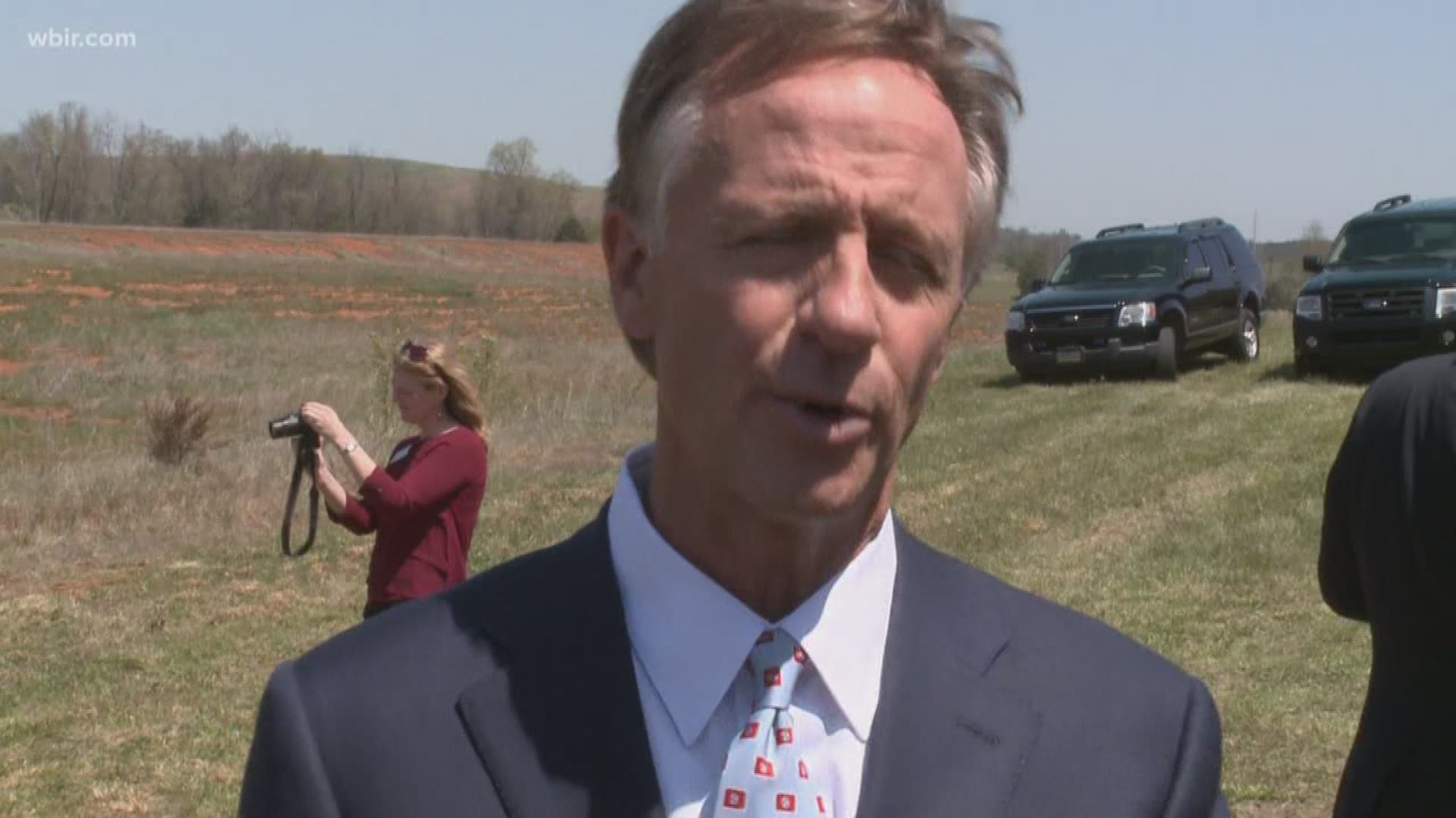 April 12, 2018: Gov. Bill Haslam weighed in on the controversial Knox County Schools budget proposal.