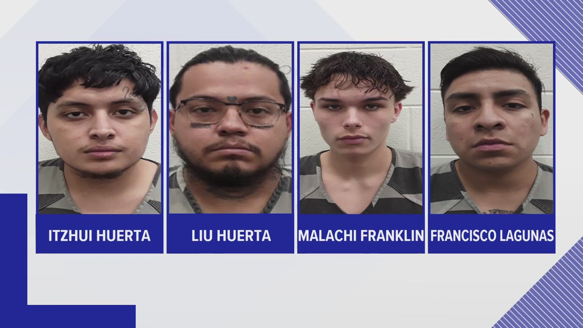 The fourth suspect, Francisco Lagunas Jr., is facing felony murder charges among others in the death of 2-year-old Alayna Butts.